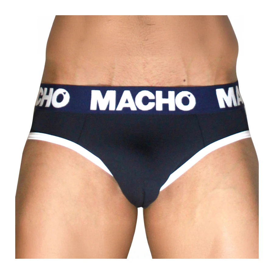 MACHO - MCH008 Slip classico blu navy taglia M